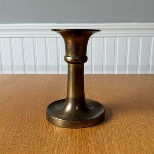 Vintage Brass Candlestick Holder